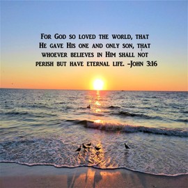 CafePress John 3 16 Verse 10" Wall Clock for Livingroom, Kitchen, or Office