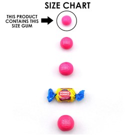 Dubble Bubble Gumball Machine Refill - More than 3 Pounds of Bulk Bubblegum Balls - .5 Inch Assorted Gumballs for Small Mini Candy Dispenser - 53 Ounce Bag (Pack of 1)
