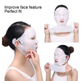 Face Mask Paper, Pack of 100 Disposable Face Mask Paper, DIY Face Cotton Face Care, Moisturising Accessories, DIY Beauty Skin Care