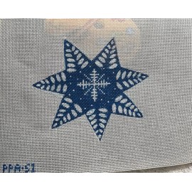 Zweigart Hand painted  needlepoint Zweigart  Christmas  Ornaments,18m