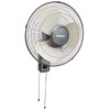 HOLMES Oscillating Wall-Mountable Fan, 16 Inch (HMF1611A-UM),Black