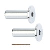 121 Pack T316 Marine Grade Stainless Steel Protector Sleeves 1/8\"