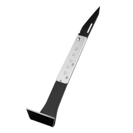 KONTONTY Portable Bark Removal Tool Ergonomic Handle Lightweight Tree Bark Cutter for Gardening Carpentry Landscaping Resistant Polished Surface Durable Hand Tool to Reduce Fatigue