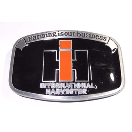 EC Trading International Harvester Metal w/Enamel Accents Belt Buckle
