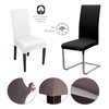 BEAUTEX Set of 4 Jersey Chair Covers, Elastic Stretch Covers,