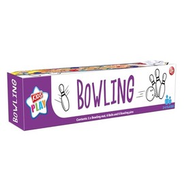 Kids Play Fun 6 Pin Bowling Play Mat Kids Childrens Activity Family Game Night Fun 2-4 Players 3+