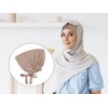 Hitopin 5PCS Islamic Muslim Under Hijab Cap, Women Hijab Undercap,