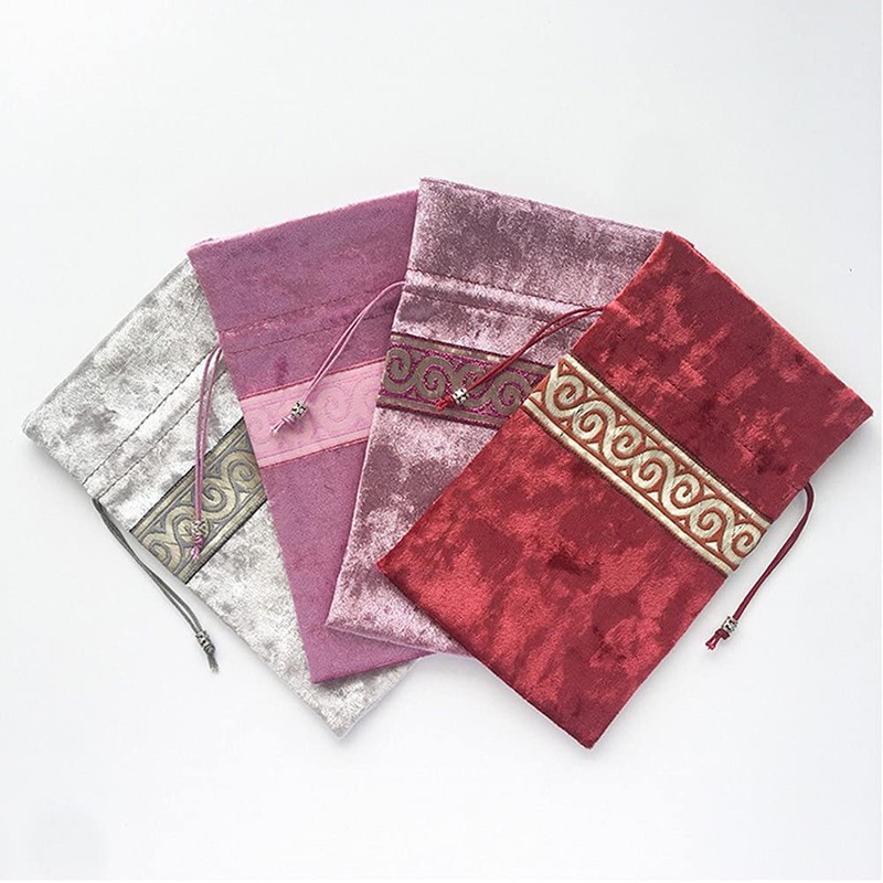 Tarot Cloth Velvet for Tarot Cards, Large, Thick, Divination Mat,