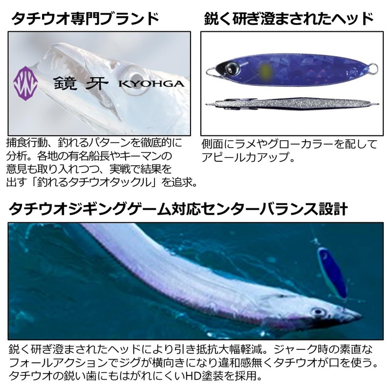 Daiwa Kyohga Tachioo Jig, Basic Lure