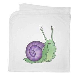 Azeeda 'Happy Snail' Cotton Baby Blanket/Shawl (BY00039812)