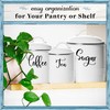 Home Acre Designs Food Storage Containers Set with Lids, Farmhouse