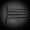 Görbach Aluminium Towel Rail Matte Black (HH-4MS)