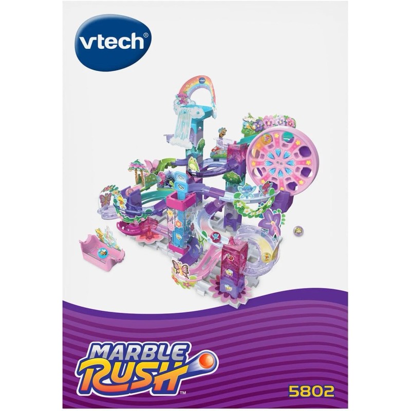 VTech Marble Rush Magic Fairyland Playset with Electronic Ferris Wheel