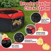 Chicken Brooder Box for Chicks, Chick Starter Kit, Chick Brooder