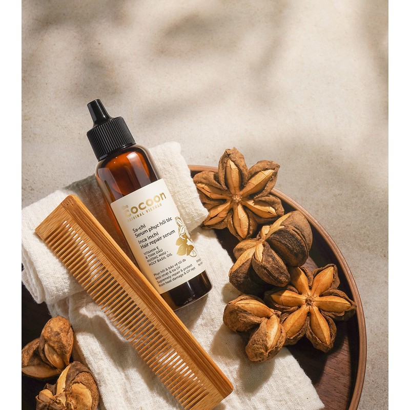 Cocoon Sacha Inchi Hair Repair Serum (2.37 fl oz)