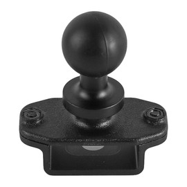 Ieron 25mm Ball Head Bracket Accessories Walkie-Talkie Hand Microphone Car Radio Fixed Bracket for Handheld Microphone Mount Adjustable Car Radio Holder Stand