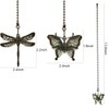 Dotlite Bronze Ceiling Fan Pull Chain Set,Decorative Fan Pull Chain