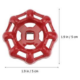 Faucet Water Spigot Handle Shut off Valve Handle Replacement Cast Iron Valve Handle Gate Latches Ball Joints Faucet Handles Outdoor Decor Water Fitting Hot and Cold Hose Lock