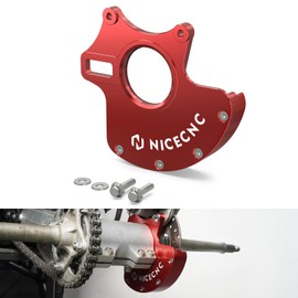 NICECNC Rear Caliper Bracket Compatible with Honda TRX450R 2010-2014,TRX450ER Electric Start 2006-2009 2011-2014,TRX450R Kick Start 2006-2009 2012 Red,See Fitments,Replacement for 43211-HP1-000