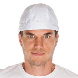 FRANZ MENSCH 50 x Hygostar Bandanas | Polycotton, Black, One Size, Cardboard, Bandanas, Hygienic Headwear, Chef's Hat, White, Unit size