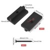 JJWNMLL composite decking clips 100 pcs - 6mm hidden fasteners/plastic