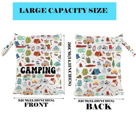 PXTIDY Camping Outdoor Wet Dry Bag Camping Lover Gift Camper Hiking Outdoor Travel Storage Bag Camping Essentials Wet Dry bag