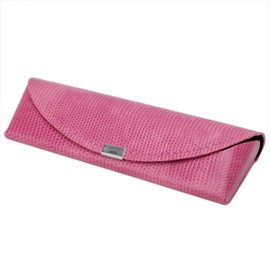 Pearl Glasses Case Semi-Hard Type Pink SA-52S PI