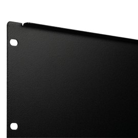NavePoint 1U Blank Rack Mount Panel Spacer for 19-Inch Server Network Rack Enclosure Or Cabinet Black