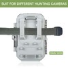 Acuxiaza 4 PCS Green Trail Camera Straps Wildlife Trail Camera