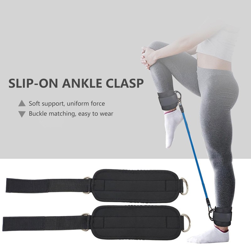 2Pcs Ankle Straps for Cable Machines for Kickbacks, Work Out