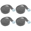 4 Pcs 2m x 25mm Ratchet Tie Down Straps Adjustable