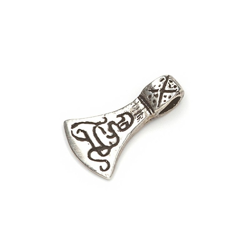 Germanic Axe Pendant 925 Sterling Silver Jewellery, Measure: 2cm in
