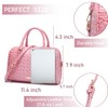 Makcr Joacbv Top-Handle Crocodile Purses For Women Crossbody Leather Bags