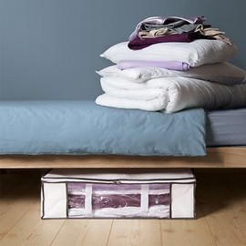 Lakeland Vacuum Clothes & Duvet Storage Tote Bag Set, 50L