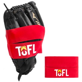 TOFL Baseball Glove Wrap | Premium Elastic Band for Perfect Glove Shape, Break-in & Maintenance | Shape Locker for Men’s & Women’s Softball, Adult & Youth Baseball Mitts, Fits Big & Small Sizes