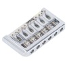 Hardtail Bridge with Saddles Metal 6 String Fixed Replacement for