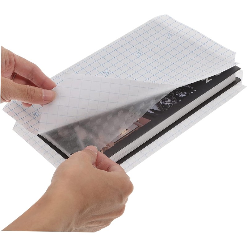 20 Forros Adhesivos Transparentes Para Libros 13.38X9.84In Películas Protectoras Impermeables