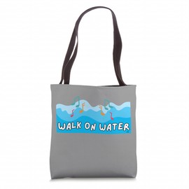 WALK ON WATER | Christian Worship Song Tote Bag