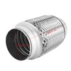 Exhaust Flexible Pipe, Antiwear Stainless Steel 2.5x6in Exhaust Flex Pipe