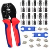 QeeHeng Solar Crimping Pliers, Set for 2.5/4/6 mm² Solar Panel
