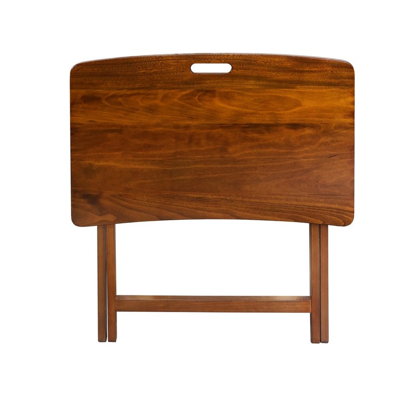 American Trails Arizona Folding Table with Solid American Hardwood -