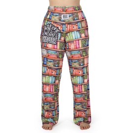 BRIEF INSANITY Just One More Chapter Lounge Pants - Size: Medium
