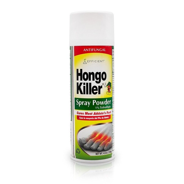HONGO KILLER ANTIFUNGAL SPRAY POWDER 4.6 oz 