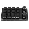 One Handed Macro Mechanical Keyboard 12 Key Multifunction DIY Programmable