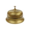 Treasure Gurus Huge Solid Brass Hotel Counter Service Desk Bell