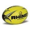 Rhino Cyclone Rugby Ball, Fluo Yellow, Size 4