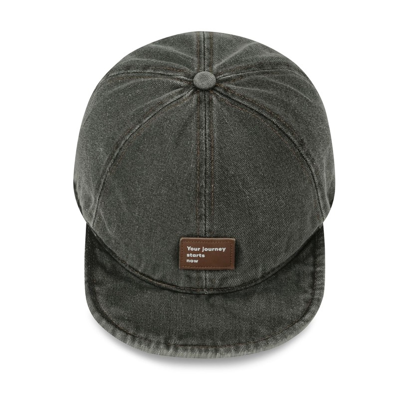 CLAPE Baseball Cap Short Peak Baseball Cap Men Women Flat