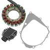 Caltric Stator & Regulator Rectifier W/Gasket Compatible With Yamaha Raptor