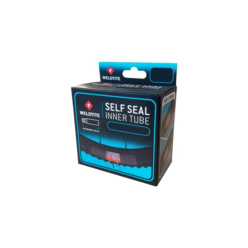 WELDTITE Self Sealing Bike Inner Tube - 27.5”/650B x 2.00-2.50,