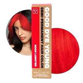 Good Dye Young- ¡TINTE PARA CABELLO ROJO PUNK ROCK! Nuestro tinte semipermanente Good Dye Young combina pigmentos de calidad profesional con una fórmula acondicionadora no tóxica que deposita un color